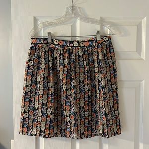 Jcrew Factory Floral Skirt